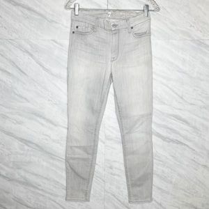 7 for all mankind The High Waist Cropped Skinny 29